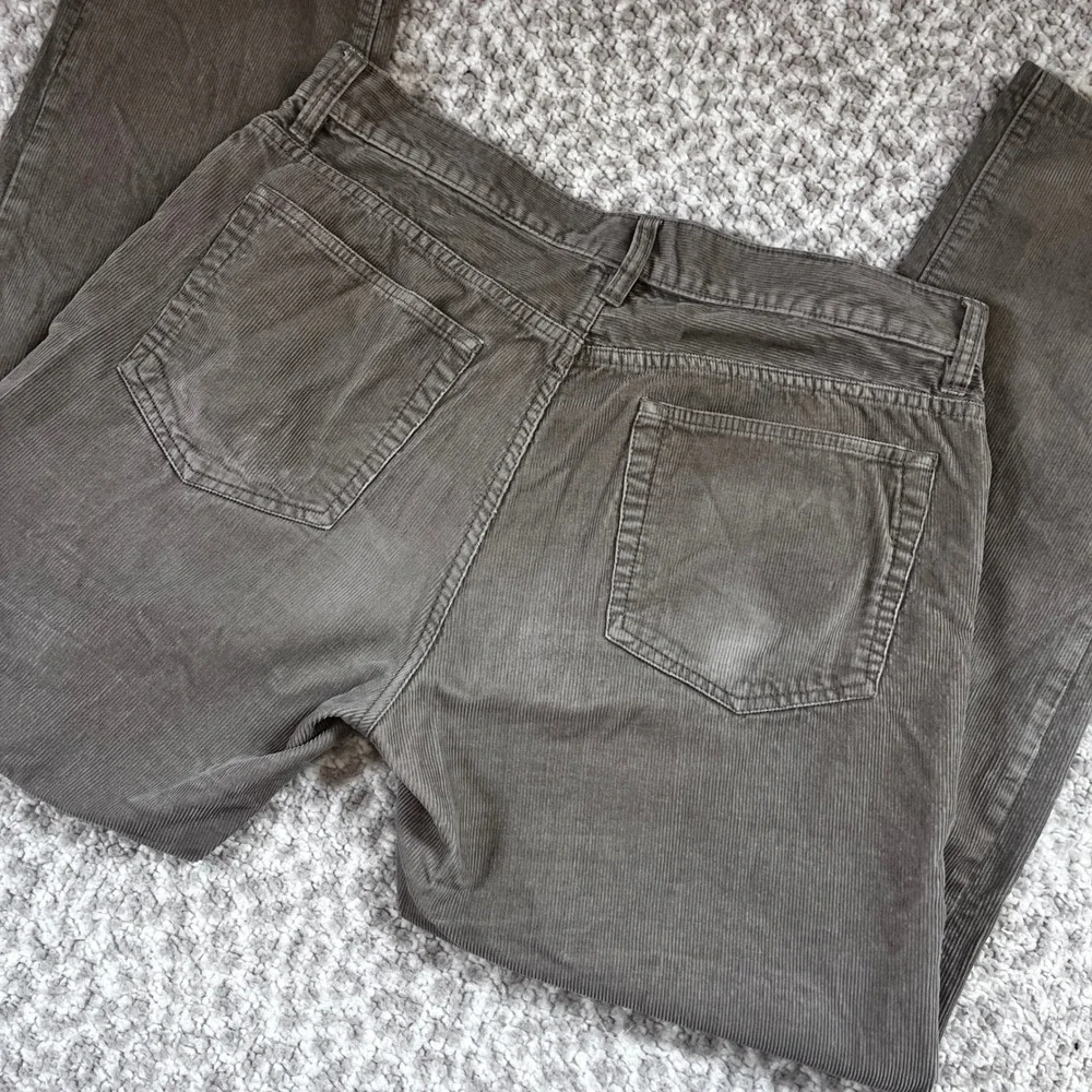 J. Crew The Sutton Corduroy Pants Mens‎ 33x32 Tan Khaki Straight Leg A8934